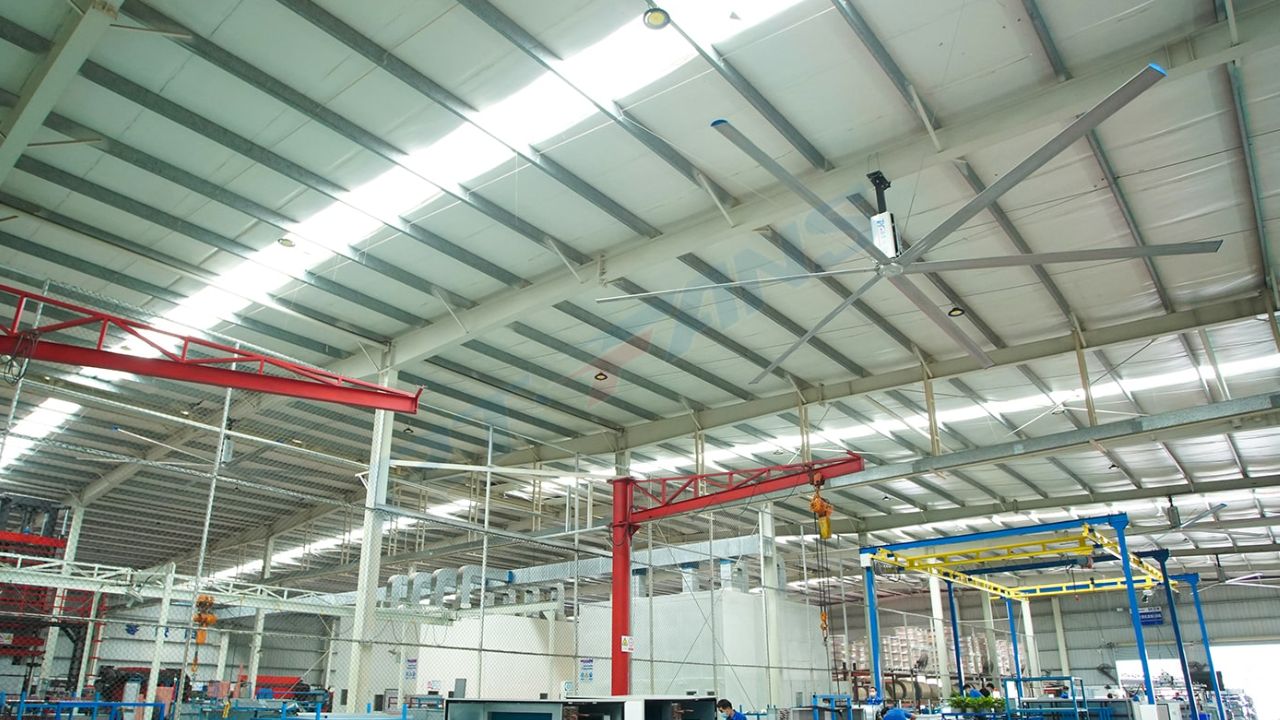 Big Ceiling Fans For Cattle Horse Barns 003 - RTFANS